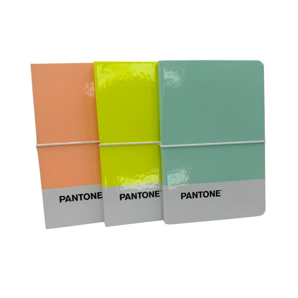 LIBRETA MULTIVERSO PANTONE  64 Hjs CON ELASTICO COLORES PASTELES 1