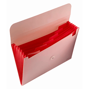 CARPETA FUELLE A4 ARTEL C/ELASTICO 7 DIVISIONES