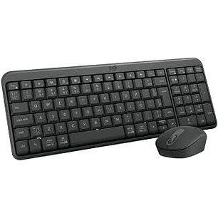 KIT TECLADO/MOUSE INALAMBRICO/BT LOGITECH MK250 NEGRO