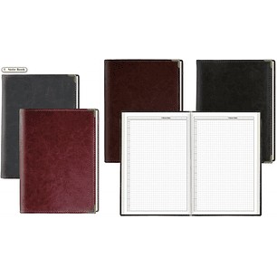 AGENDA BUHO CLASICA NOTE BOOK CUERO 2026 (COD.7721)