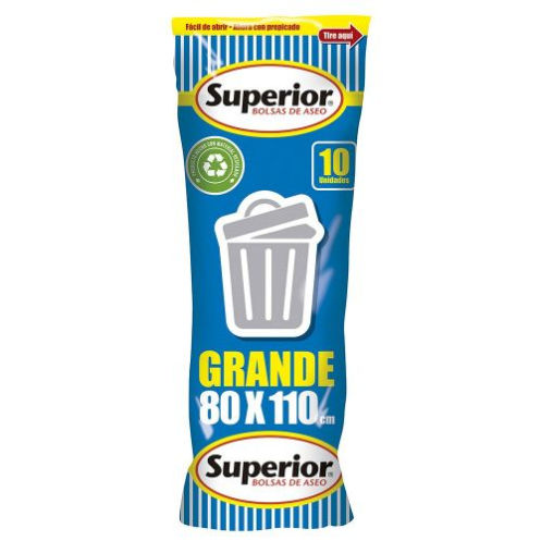 BOLSA BASURA SUPERIOR 80 x 110 ( 10 unidades ) 1