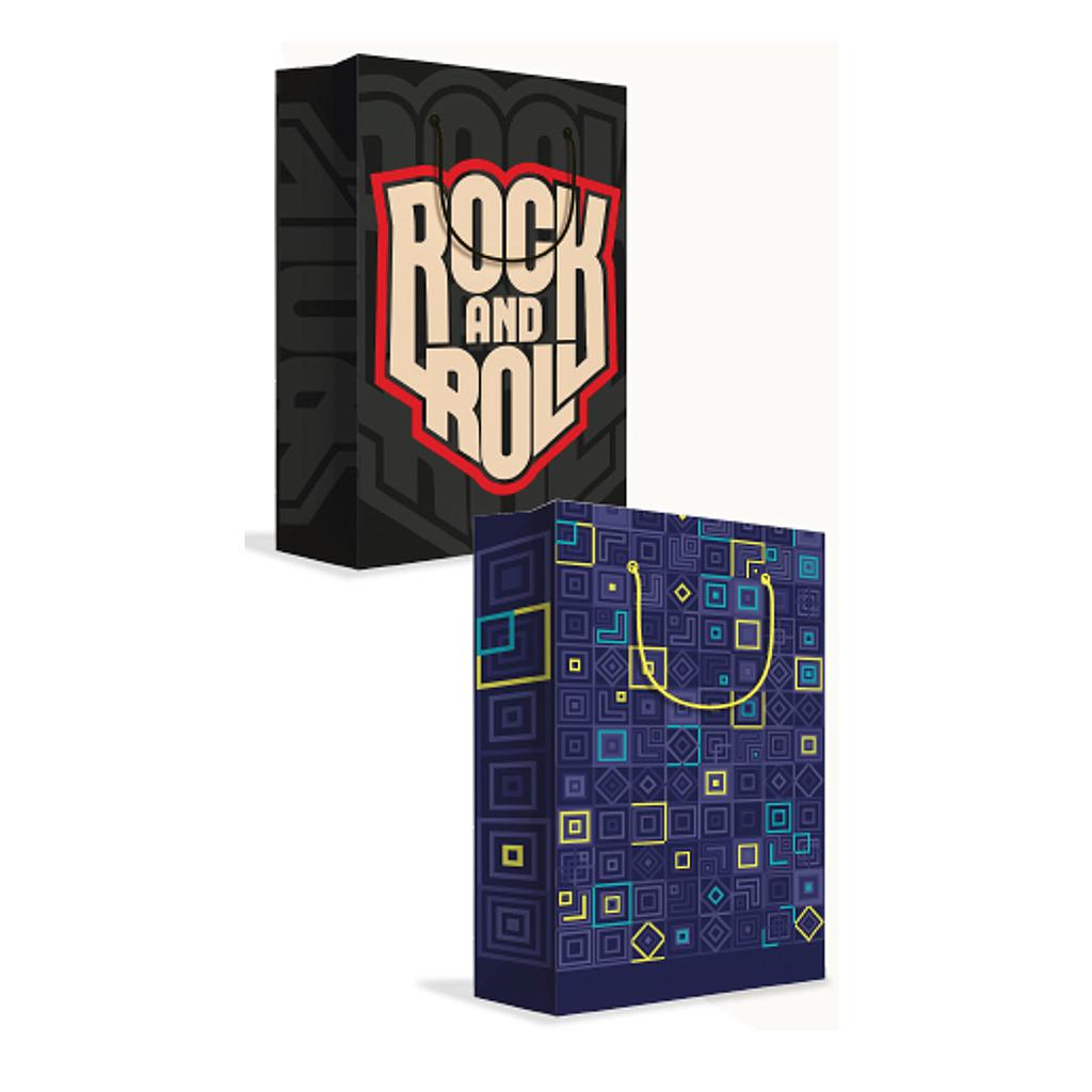 BOLSA DE REGALO VILLAGE MASCULINO XL 33 X 46 X 10 CM 1