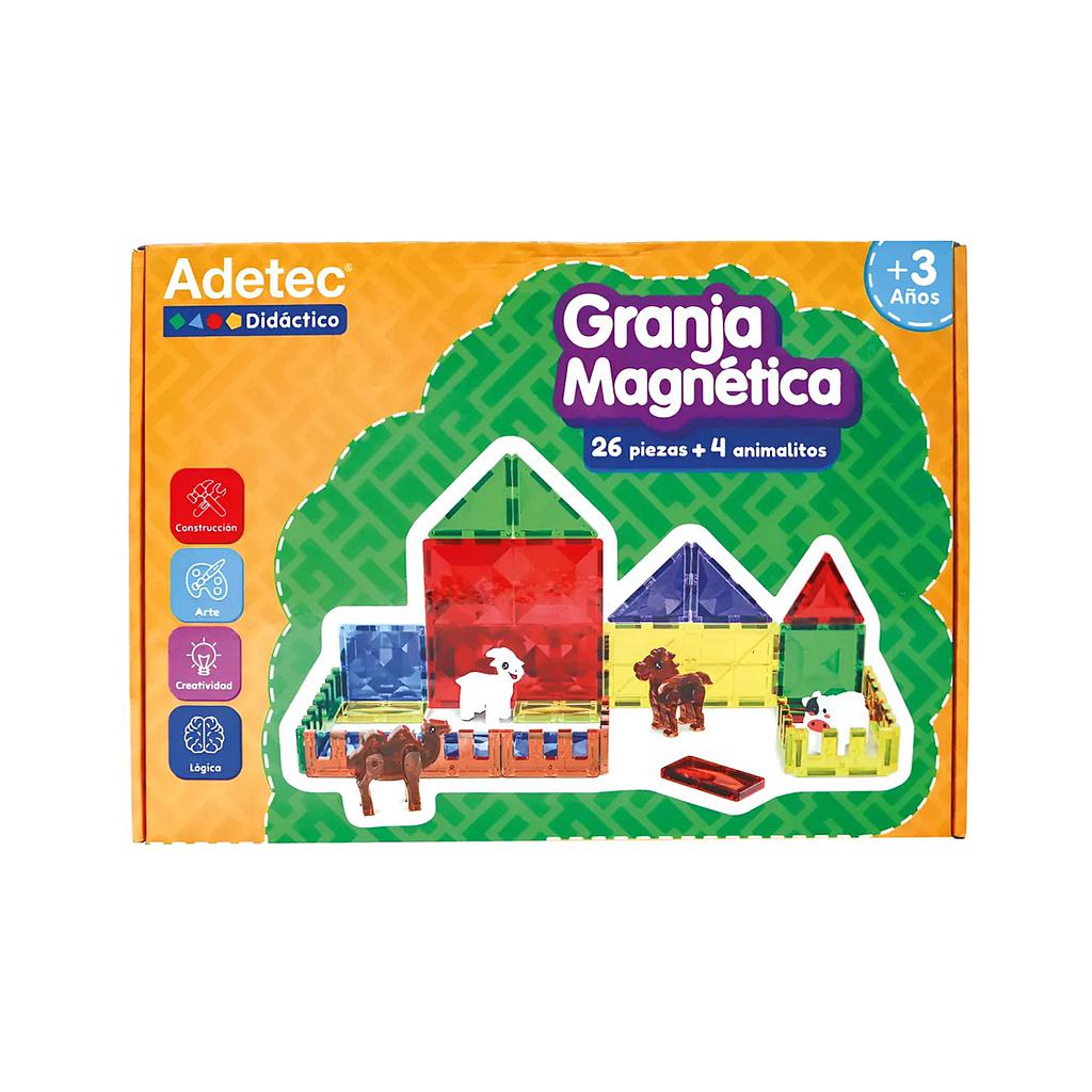 FIGURAS MAGNETICAS ADETEC GRANJA 30 PZS. +3a. 1