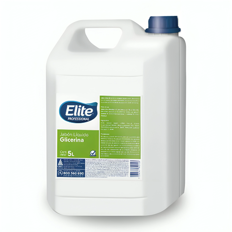 JABON ELITE  PLUS GLICERINA 5 Ltrs. 1