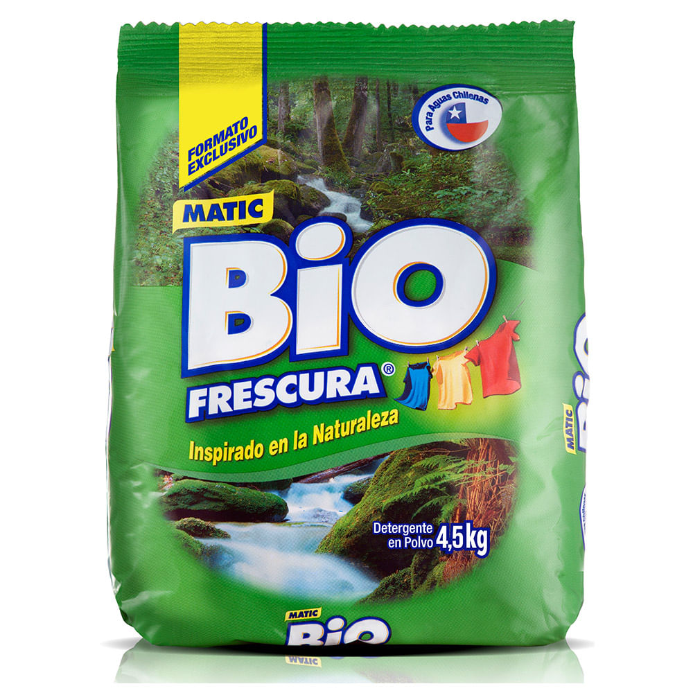 DETERGENTE BIO FRESCURA BOSQUE NATIVO 4,5 KILOS  1