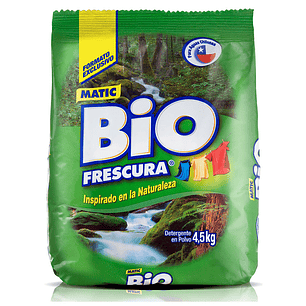 DETERGENTE BIO FRESCURA BOSQUE NATIVO 4,5 KILOS 
