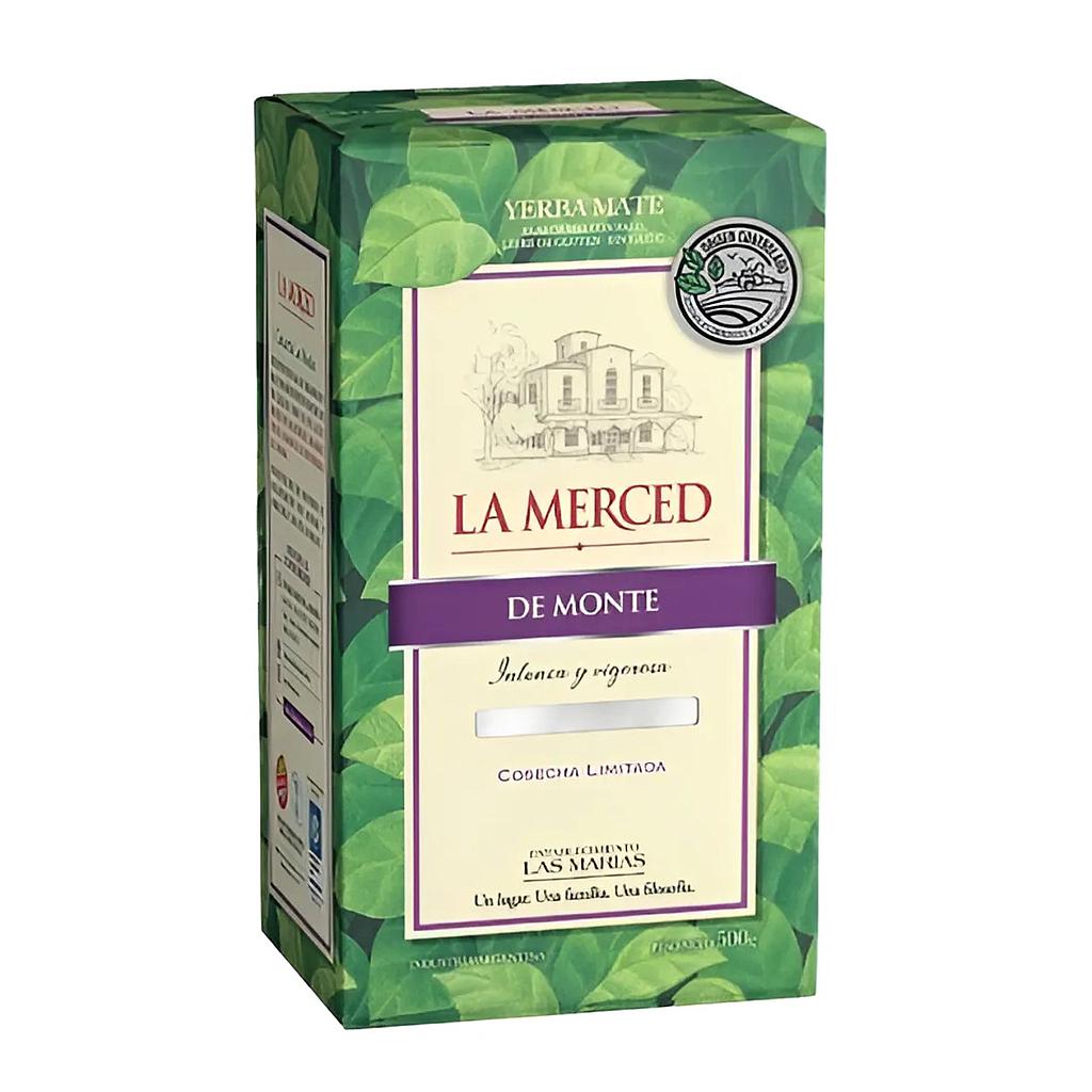 YERBA MATE LA MERCED DE MONTE 500 GRS. 1