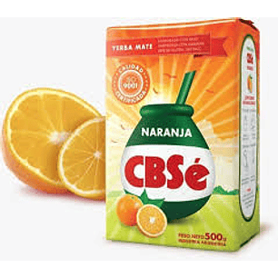 YERBA MATE CBSé NARANJA 500 GRS.
