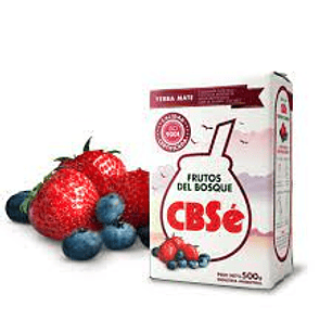 YERBA MATE CBSé FRUTOS DEL BOSQUE 500 GRS.
