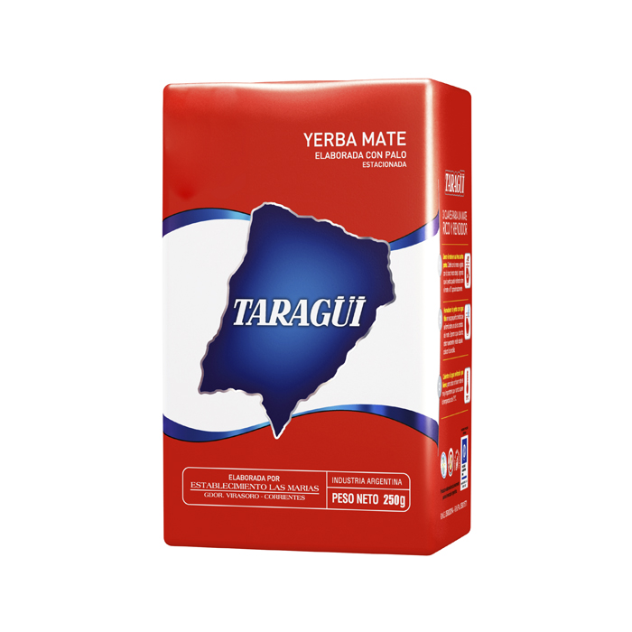 YERBA MATE TARAGUI PRENSADA 250 GRS. 1