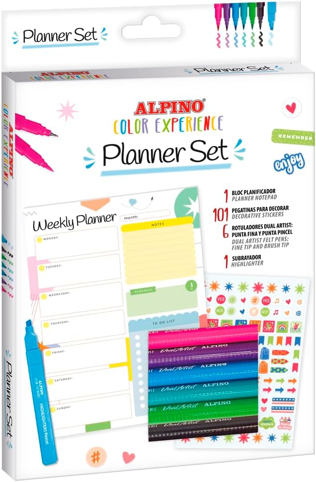 SET PLANNER COLOR EXPERIENCE ALPINO 1