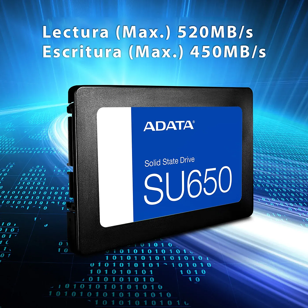 UNIDAD SSD INTERNO ADATA 256GB 2.5'' 1
