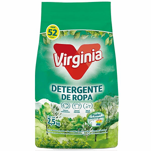 DETERGENTE EN POLVO VIRGINIA 2,5KG.