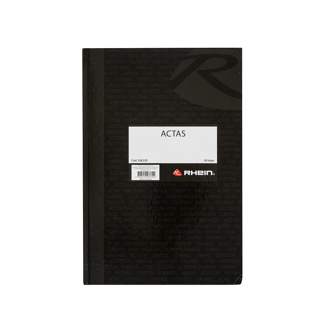 LIBRO DE ACTAS RHEIN 50 Hjs COMPOSICION   1