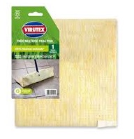 TRAPERO DOBLE VIRUTEX 45 x 50 ALGODON AMARILLO  1