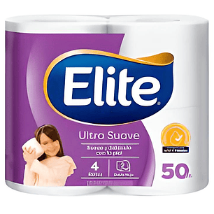 HIGIENICO ELITE 4 x 50 Mts DOBLE HOJA