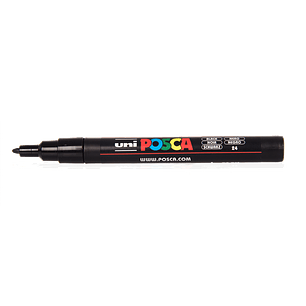 MARCADOR POSCA 3M NEGRO 0.9 - 1.3 MM