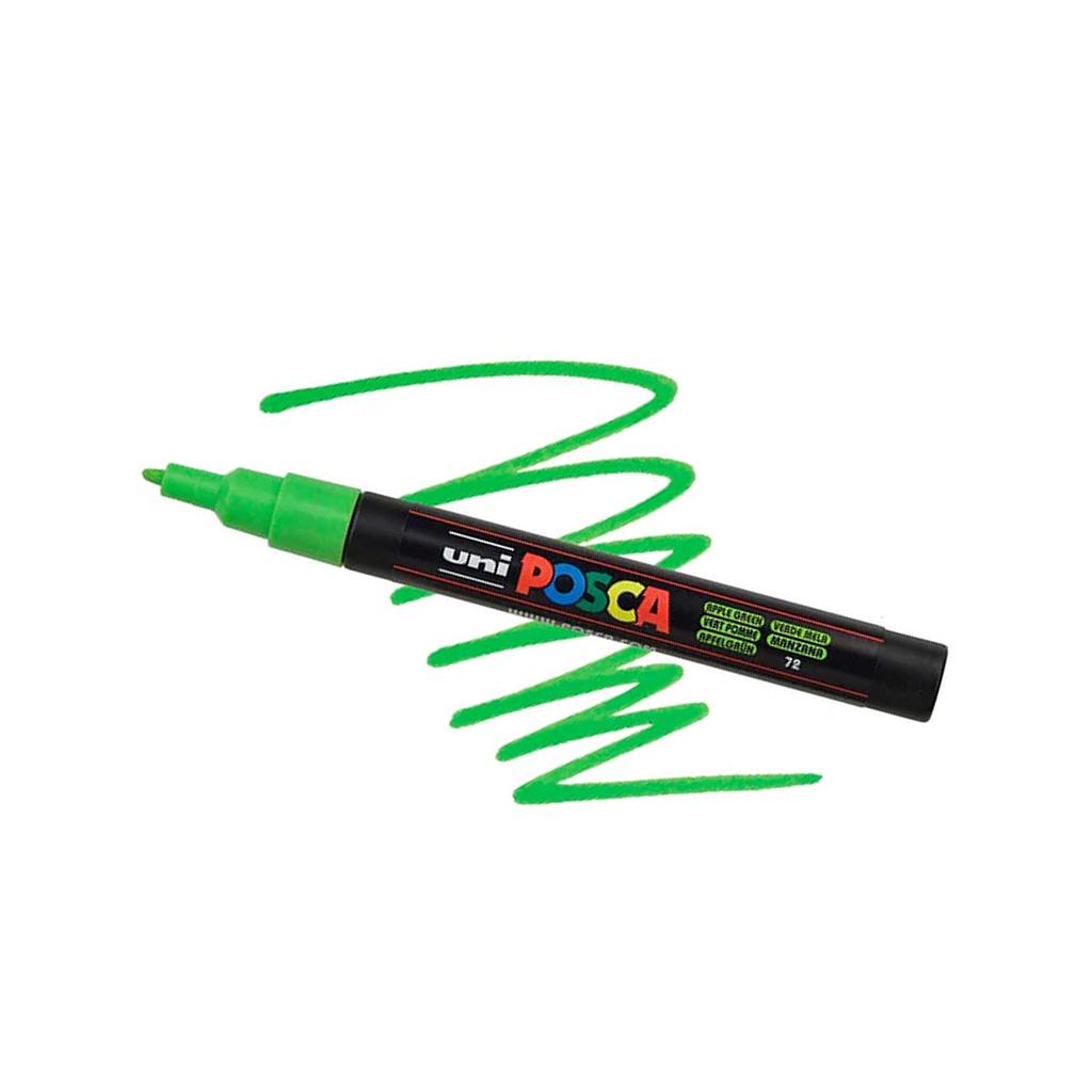 MARCADOR POSCA 3M VERDE MANZANA 0.9 - 1.3 MM 1