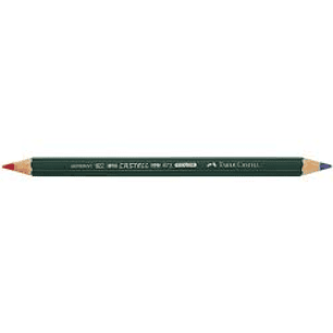 LAPIZ FABER BICOLOR GRUESO 