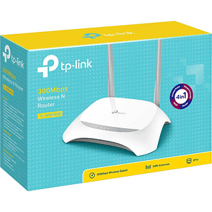 ROUTER INALAMBRICO TP-LINK WR840N 2 ANTENAS 300Mbps