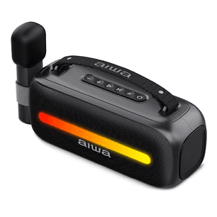 PARLANTE AIWA PORTATIL BLUETOOTH CON KARAOKE 12W AWSS40BT