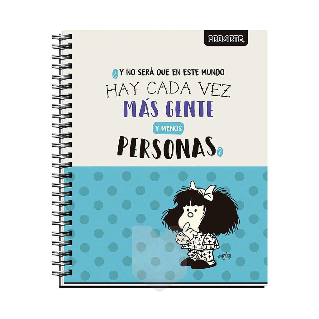 CUADERNO TORRE BOOK 1/2 OFICIO 7mm 150 Hjs MAFALDA 1