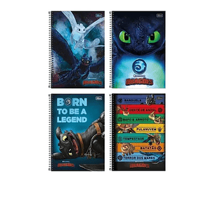 CUADERNO TORRE TOP 7mm 150 Hjs COMO ESTRENAR A TU DRAGON 