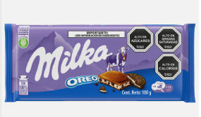 CHOCOLATE TABLETA MILKA OREO 100 GRS. 1