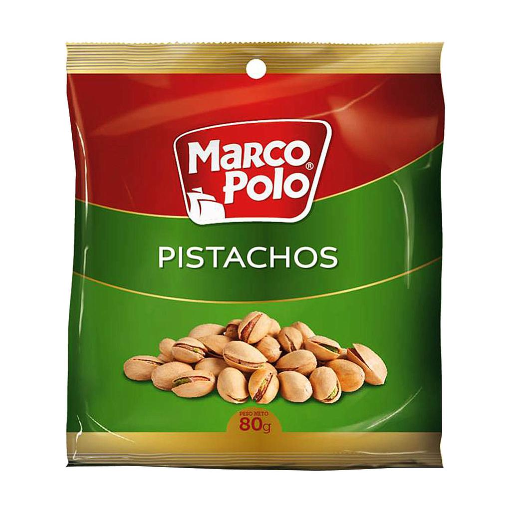PISTACHOS SALADOS MARCO POLO 80 GRS. 1