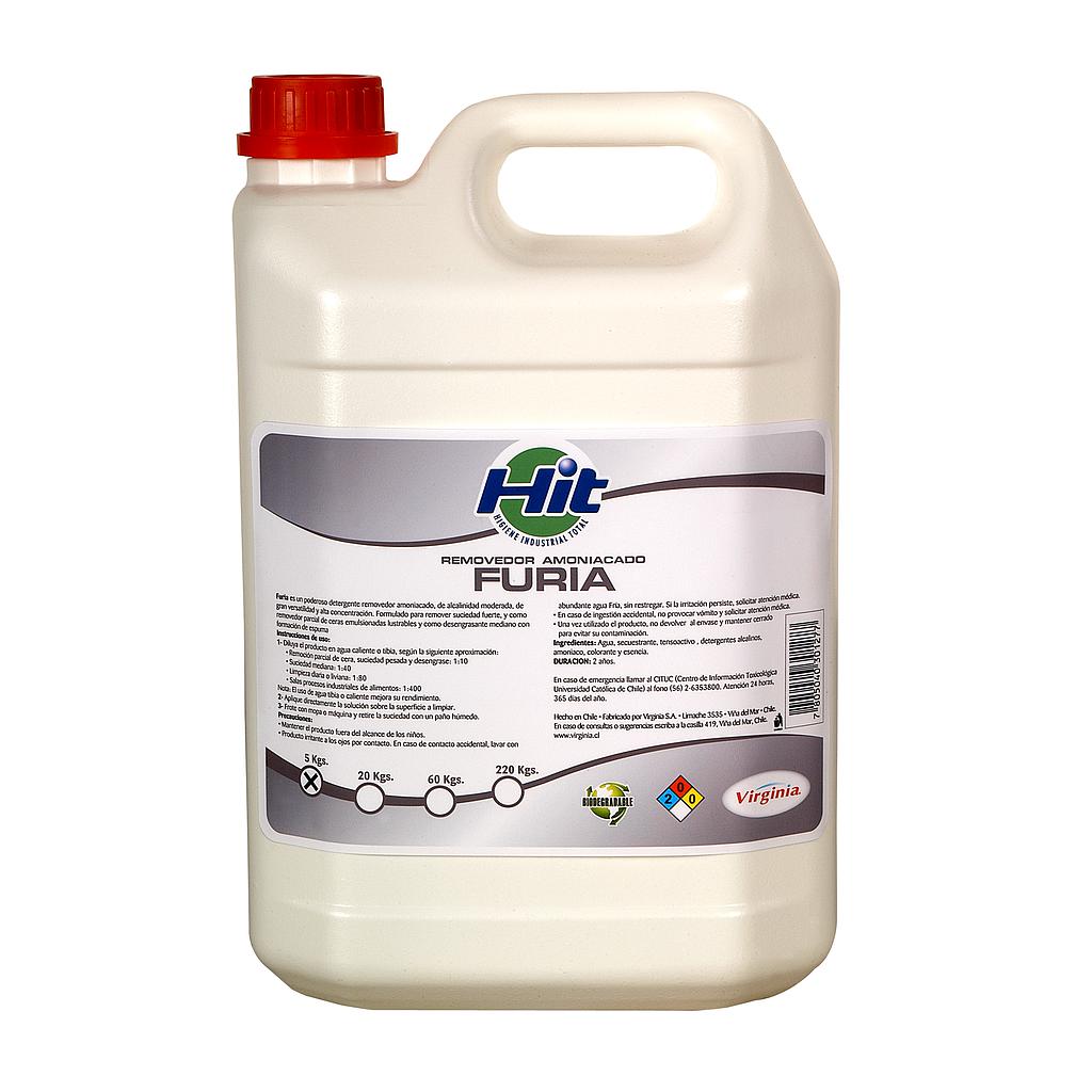 REMOVEDOR AMONIACADO FURIA 5 Kgs  1