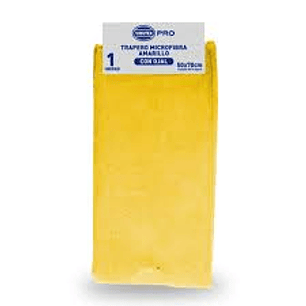 TRAPERO MICROFIBRA 50 X 70 CMS AMARILLO VIRUTEX PRO ( CA )
