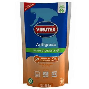 ANTIGRASA VIRUTEX DOYPACK 500 ml. ( CA )