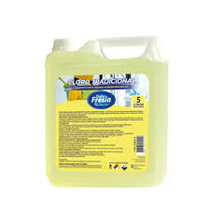 CLORO CONCENTRADO DOÑA FRESIA 5 %  TRAD. 5 Litros.