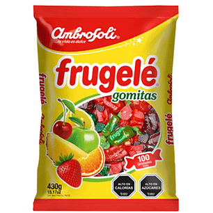 BOLSA GOMITAS FRUGELE AMBROSOLI 100 UNDS.