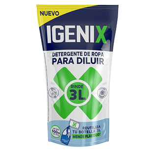 DETERGENTE LIQUIDO  IGENIX 500ML.