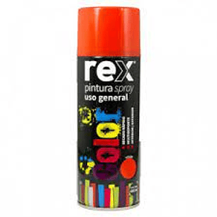 PINTURA SPRAY REX USO GENERAL NARANJO 400ML