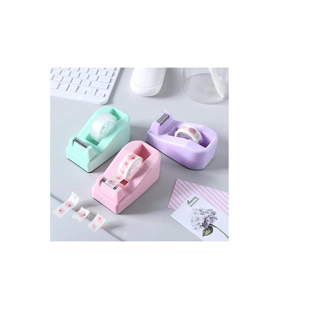 SET DISPENSADOR CINTA ADHESIVA ARTEL C/PASTEL + 2 C.ADHES. 1