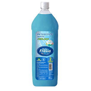 DETERGENTE MATIC DOÑA FRESIA PERLADO CELESTE 2 LITROS
