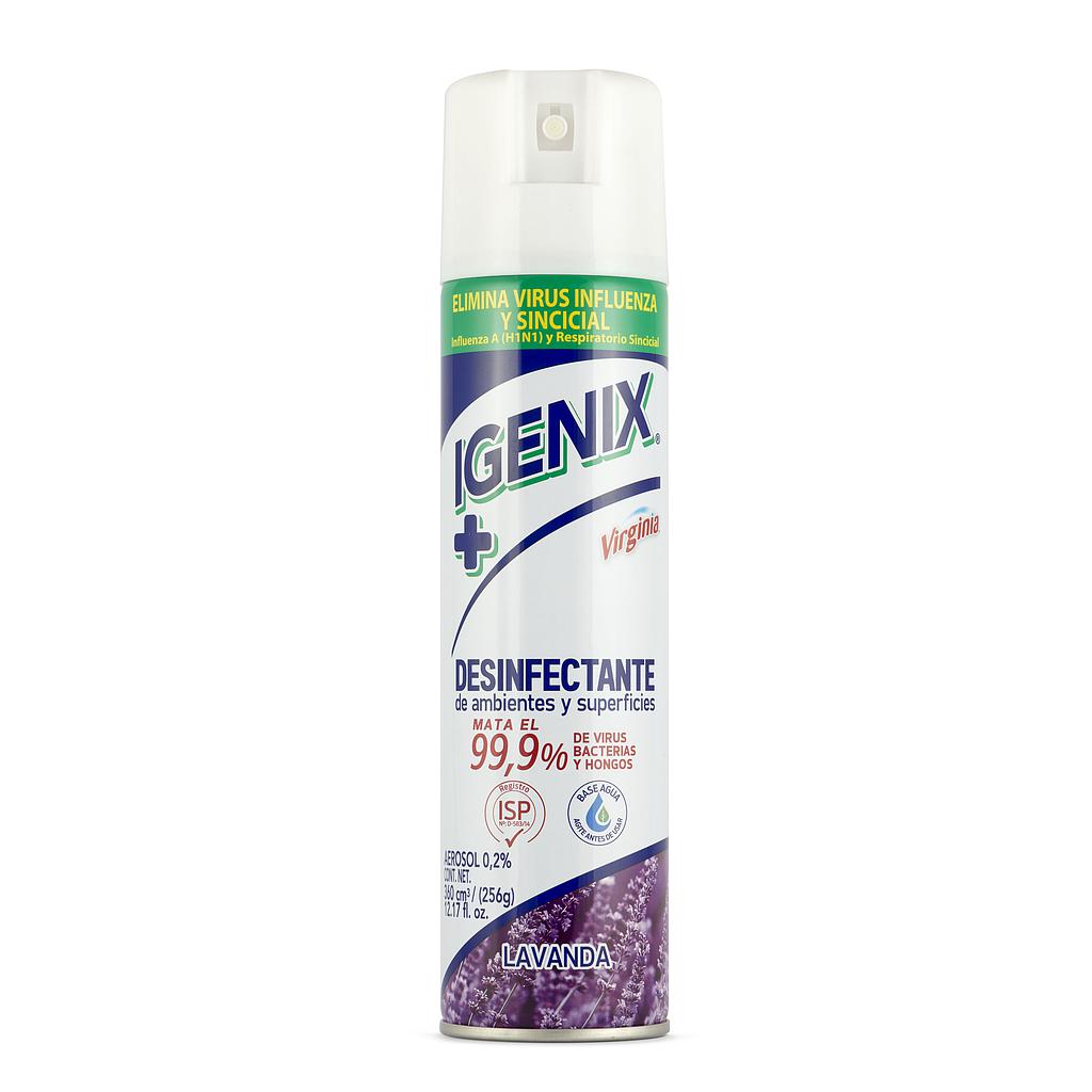 DESINFECTANTE IGENIX VIRGINIA 360 cc LAVANDA ( CA ) 1