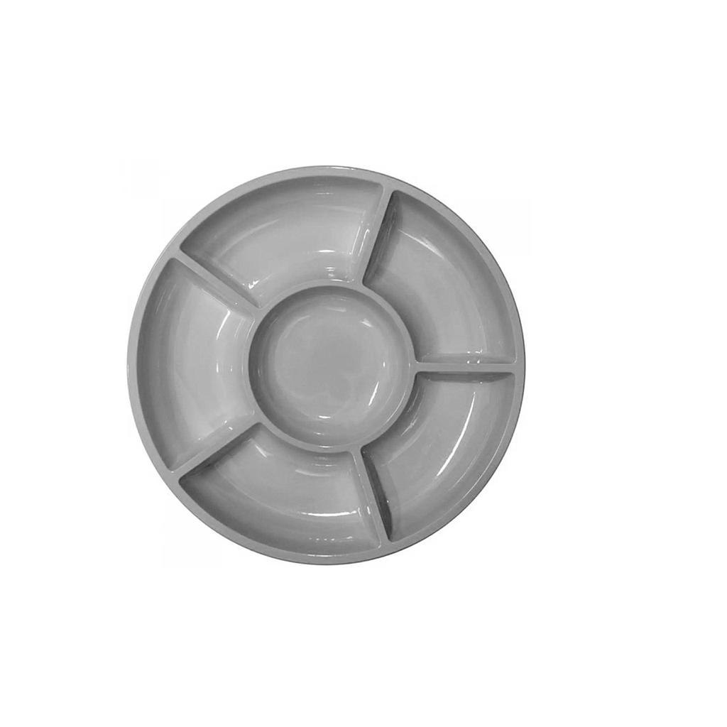 BANDEJA COCKTAIL GLAM METAL PLATA 3UNID. 1