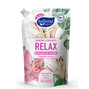 JABON LIQUIDO BALLERINA 750 ML DOYPACK RELAX