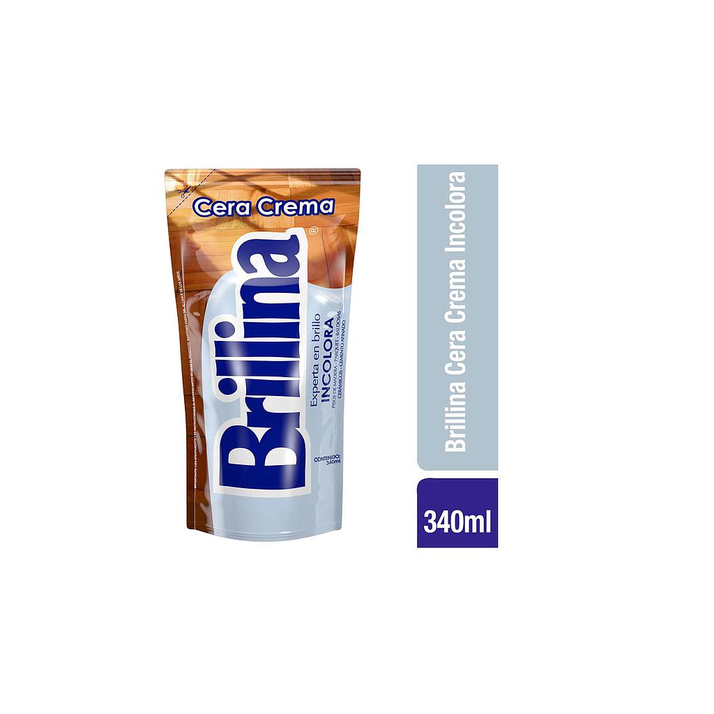 CERA CREMA BRILLINA D/P 340 cc INCOLORA 1
