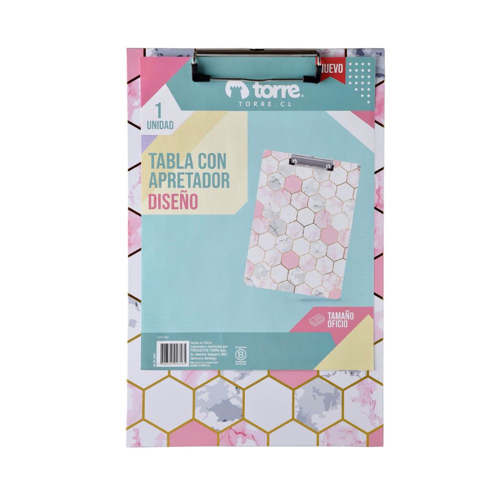 TABLA CON APRETADOR TORRE SIMPLE C/DISEÑO OFICIO  1