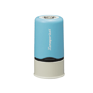  TIMBRE XSTAMPER QUIX NAME QN32 TINTA NEGRA 13mm AZUL