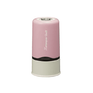 TIMBRE XSTAMPER QUIX NAME QN32 TINTA NEGRA 13mm COLOR ROSA