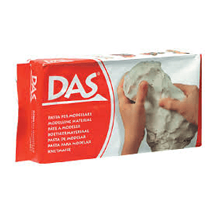 MASA DE MODELAR DAS BLANCO 1/2 KG. ( CM )