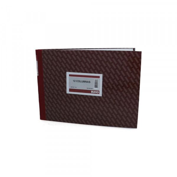 LIBRO 12 COLUMNAS BUHO 100 Hjs (ART-172) 1