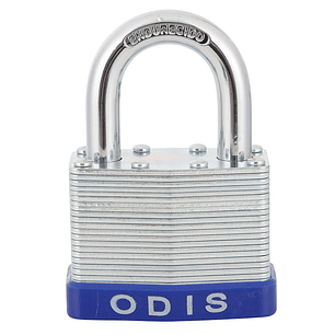 CANDADO LAMINADO ODIS ACERO ZINCADO 50MM