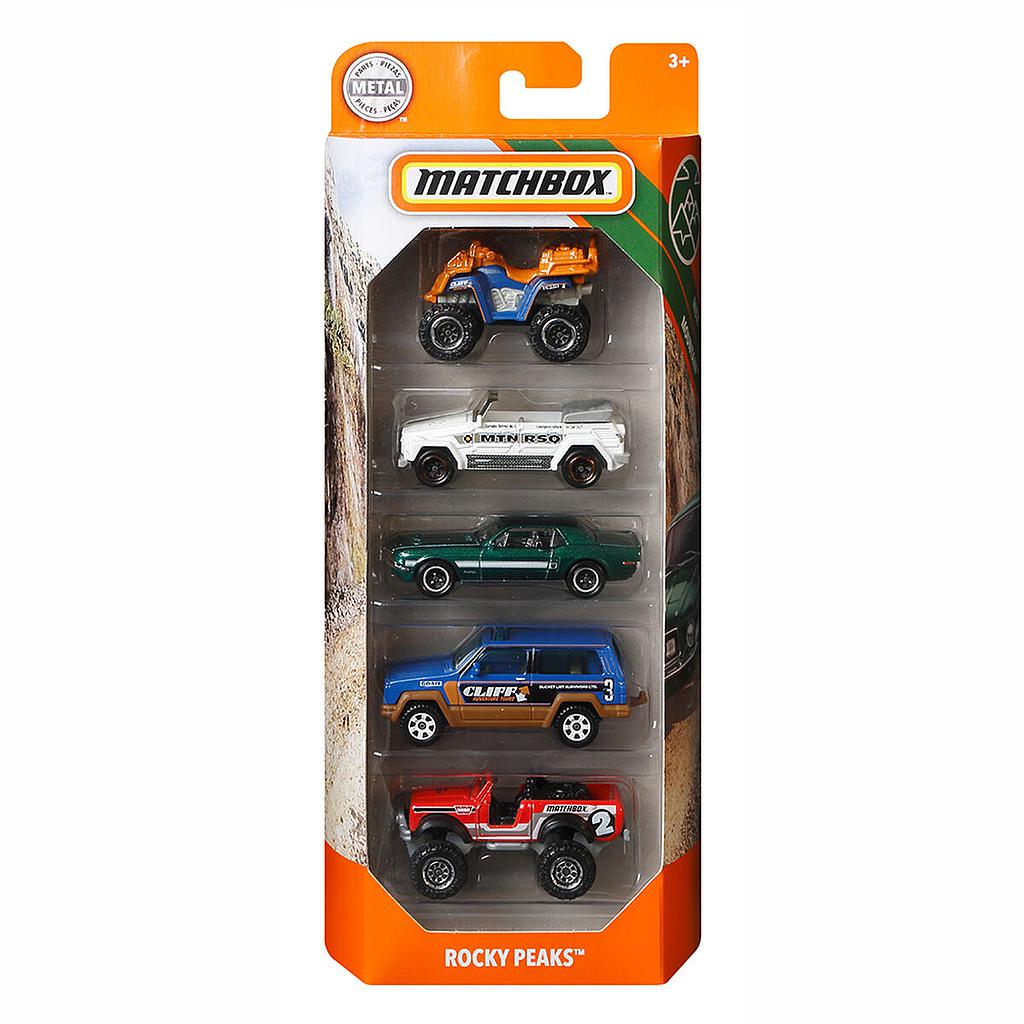 AUTO BASICO MATCHBOX 5 UNIDADES 1