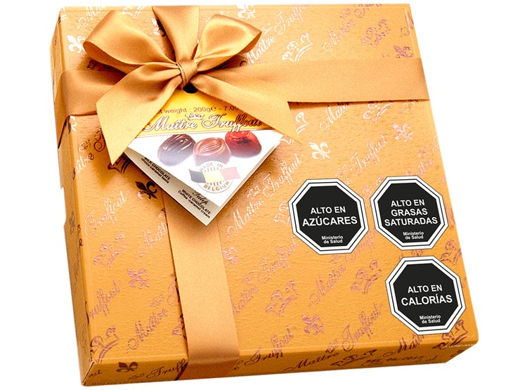 BOMBONES MAITRE TRUFFOUT AMARILLO SURTIDOS 200 GRS. 1